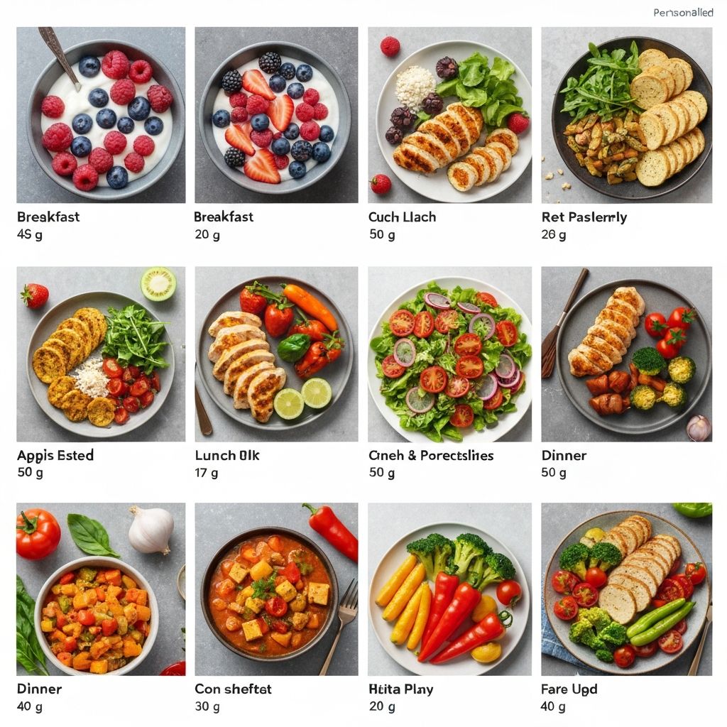 Plans alimentaires personnalisés